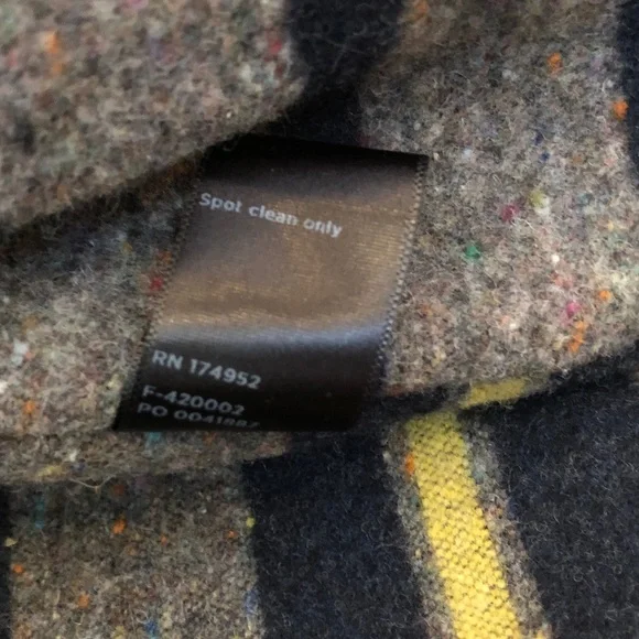 Flint and Tinder Wool Lined Waxed Trucker Jacket - Picture 9 of 12